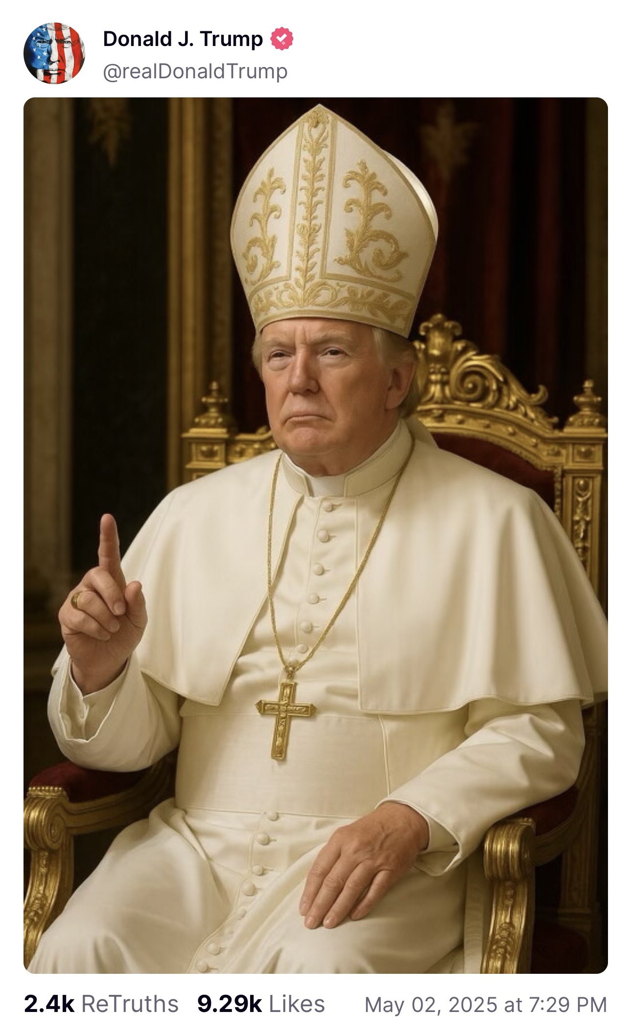 Pope Trump?